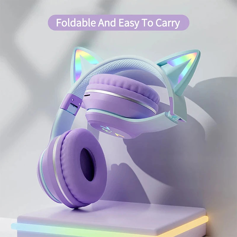 Xiaomi Cute Cat Ears Wireless Headphone Bluetooth