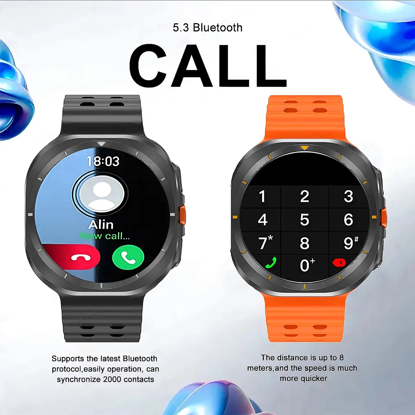 New WATCH 7 Ultra SmartWatch Men Women 32GB ROM