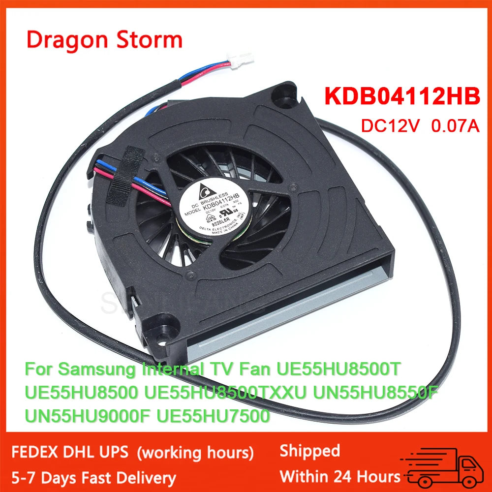 New For Samsung TV Fan KDB04112HB UE55HU8500T