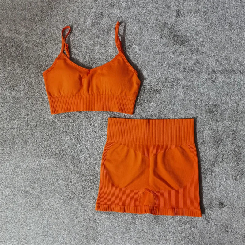 Fitness Yoga Set Seamless Sport Women's Sportswear