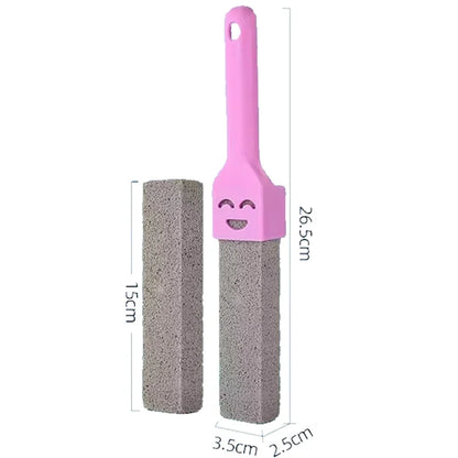 1/3PCS Pumice Stone Cleaning Stick Seat Toilet Limescale Rust Stain Dirt Removal Brush Bathroom Tile Sink Household Washing Tool - MyLootWare