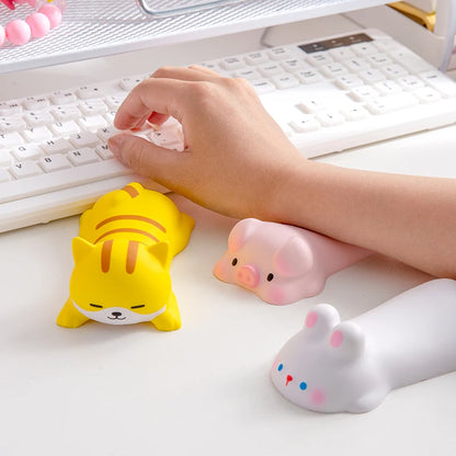 Cute Cartoon Pig Cat Rabbit Dog Desk Pads Mouse