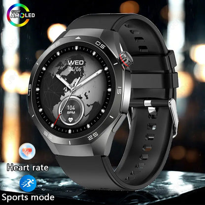 2025 New Smart Watch Men AMOLED HD Display Sports Health Tracker Waterproof Bluetooth Call Smartwatch Men For HUAWEI GT5 PRO - MyLootWare