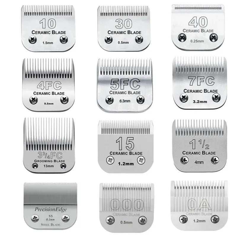 Detachable Pet Dog Grooming Clipper Ceramic Edge