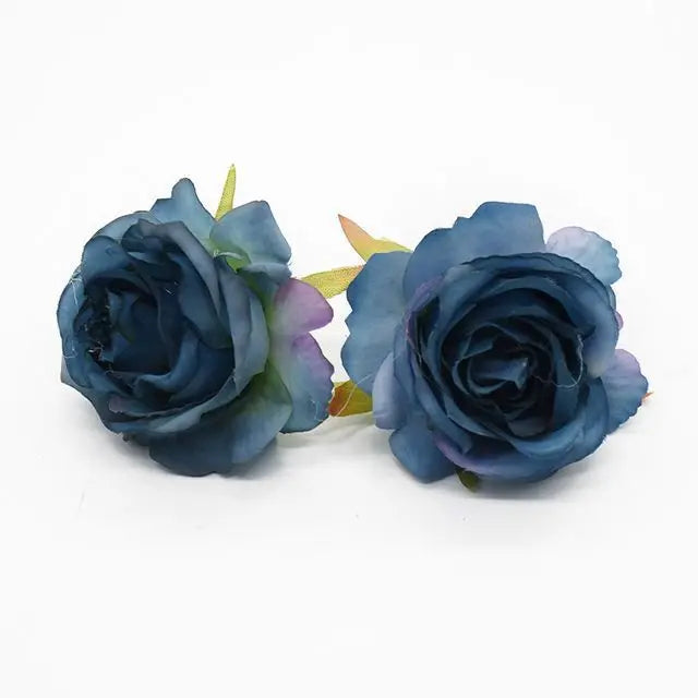 5/10 PCS Artificial Flower Silk Rose For Christmas Home garden Garlands Wall Party Wedding bridal bouquet Diy gift box Hot sales - MyLootWare