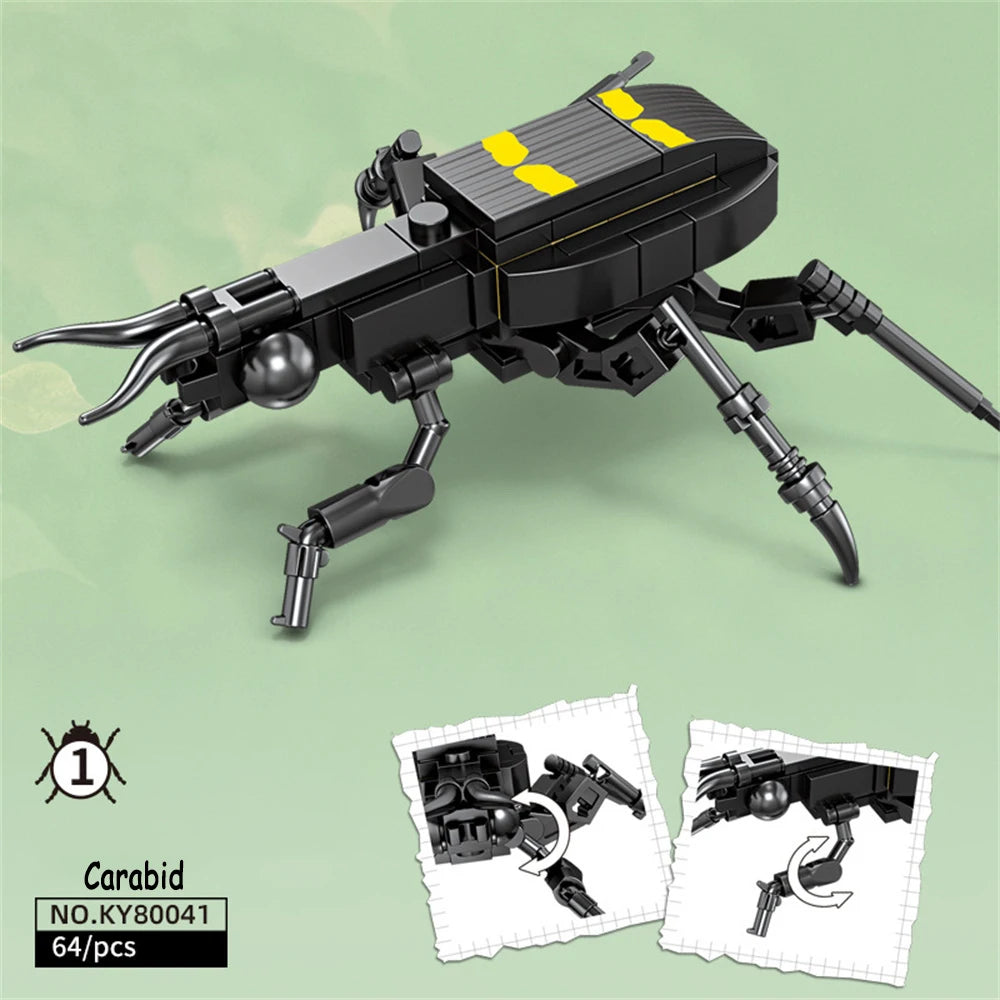 Weevil Insect Series Model Building Blocks Toys