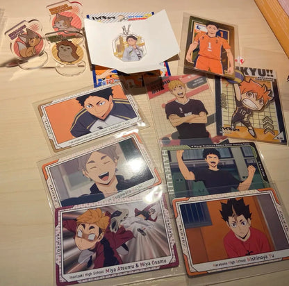 Anime Haikyuu!! Anime Cards Hinata Shoyo Kageyama Tobio Boxuto Kotaro Anime Photocard Tarot Photo Cards For Fans Collection Gift - MyLootWare