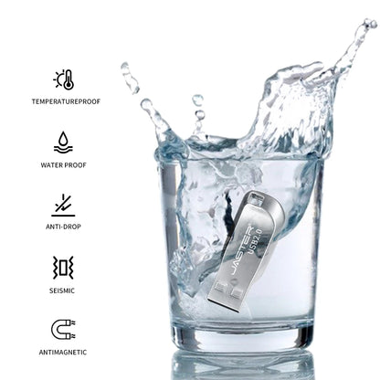 Metal USB flash drive 16GB Memory stick 64GB Pen