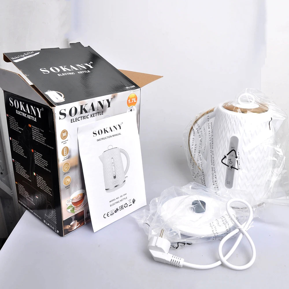 Houselin 1.7L Electric Tea Kettle 2000W Hot Water