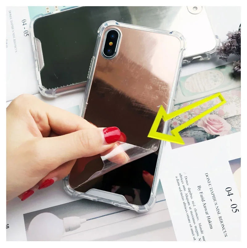 Mirror Phone Cases For IPhone 16 15 14 13 12 11