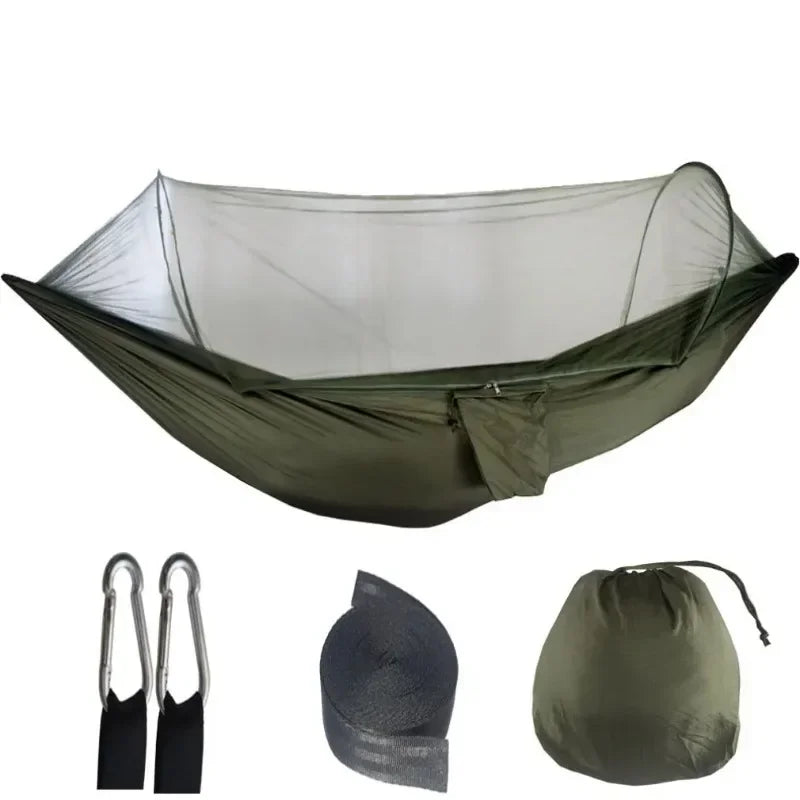 Camping Hammock with Mosquito Net Tent - MyLootWare