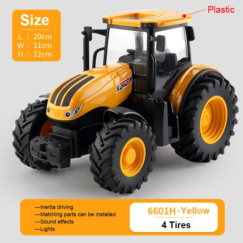 Children Toys Car Models Tractor Multiple Accessories To Choose From - MyLootWare