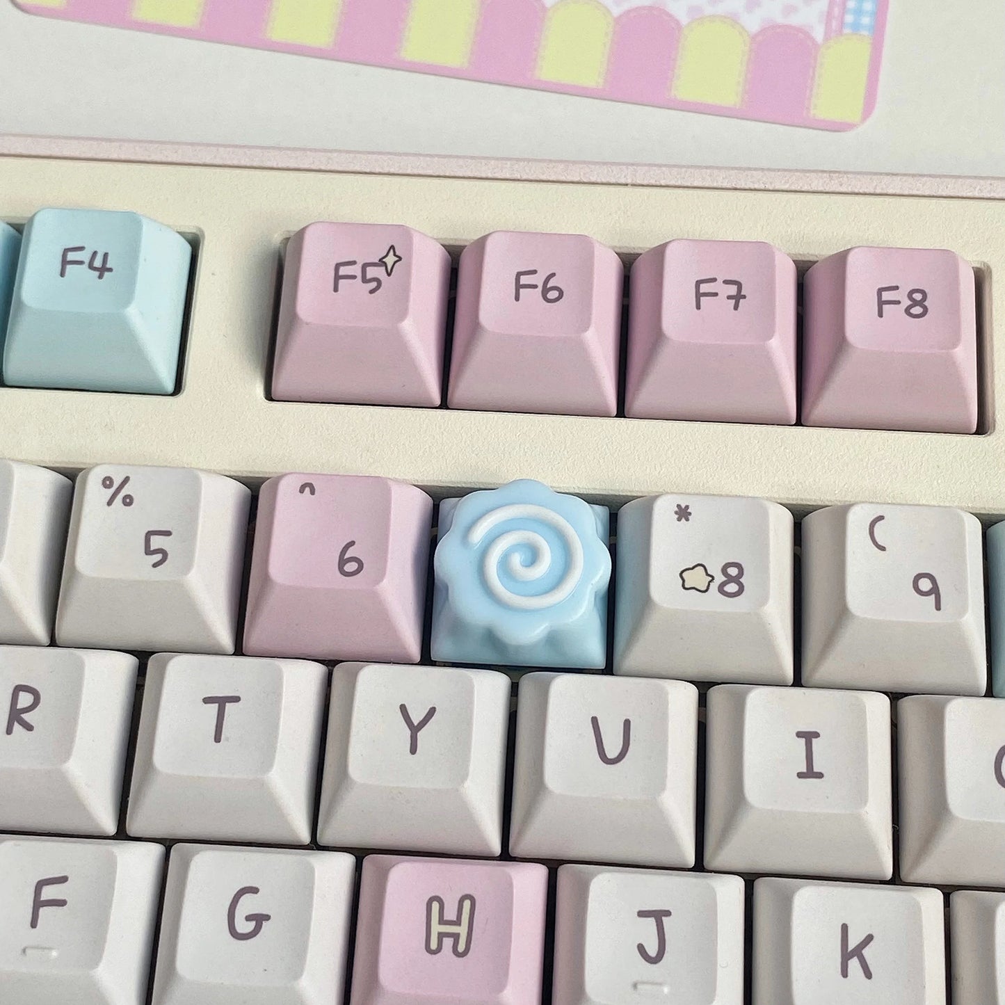 1pc Cute Cartoon Artisan Keycaps DIY Handmade Original Resin Personalized Gift Custom Mechanical Keyboard Keycaps Accessories - MyLootWare