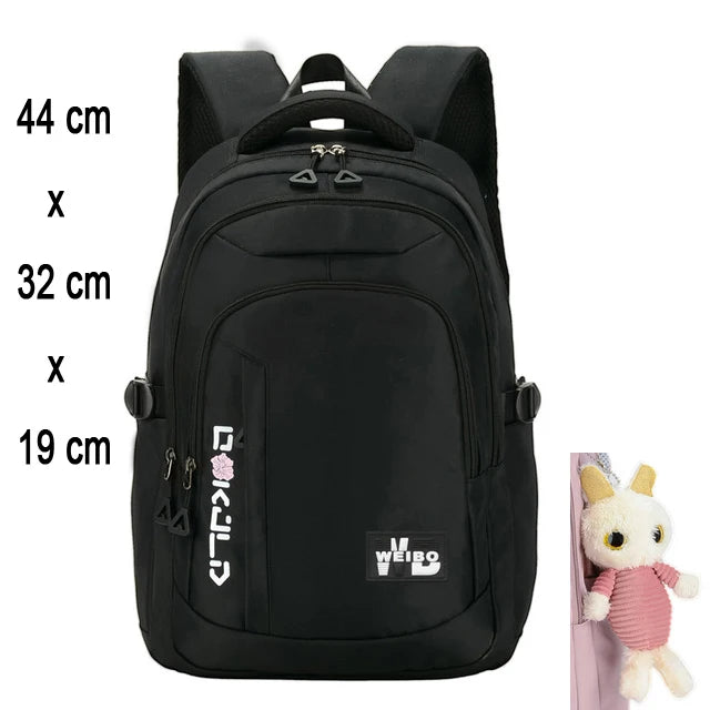 Backpack School Bag Girl Back Pack For Children Kid Child Teenager Female Class Schoolbag Primary Women Bagpack Teen Bookbag Kit - MyLootWare
