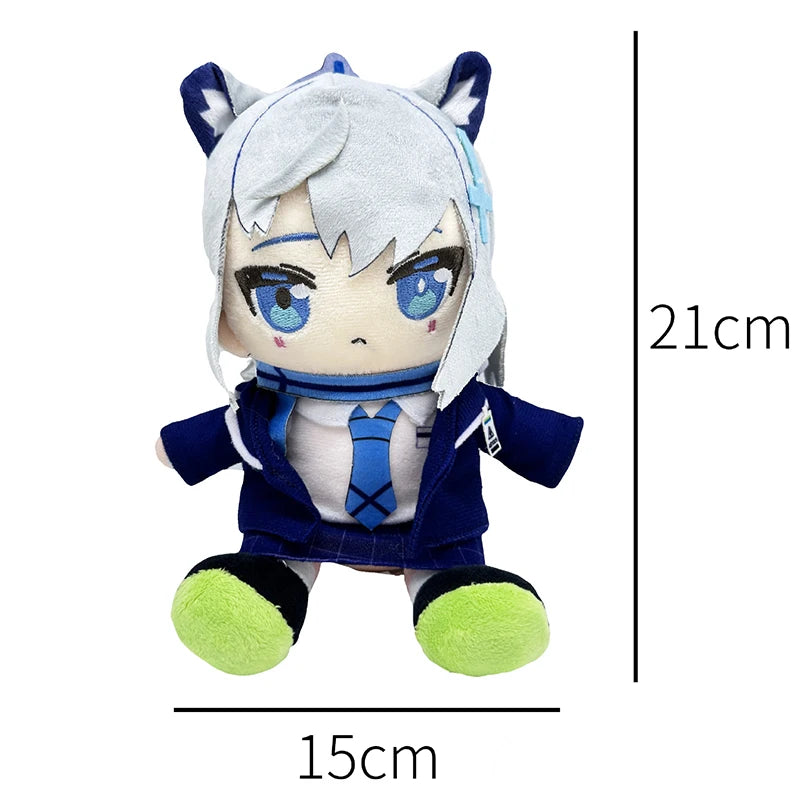 Blue Archive Plush Toy Sunaokami Shiroko Takanashi Hoshino Game Stuffed Doll Cartoon Soft Figurine Gift for Kids Fans Birthday - MyLootWare