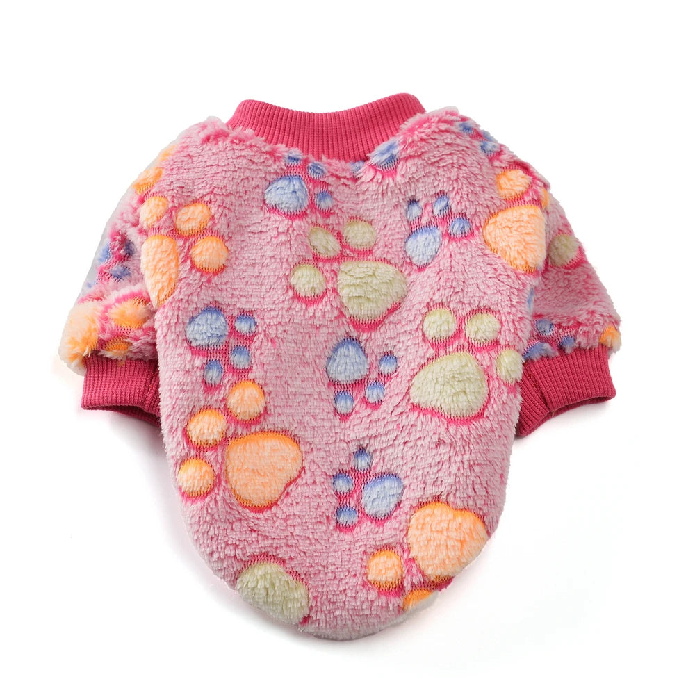 Pet Clothes Autumn Winter Warm Cat Dog Jacket For