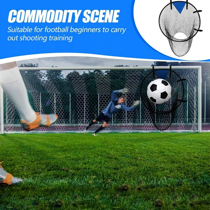 1PCs Soccer Target Goal Training Portable Football Soccer Target Net Soccer Top Bins Target Bag - MyLootWare