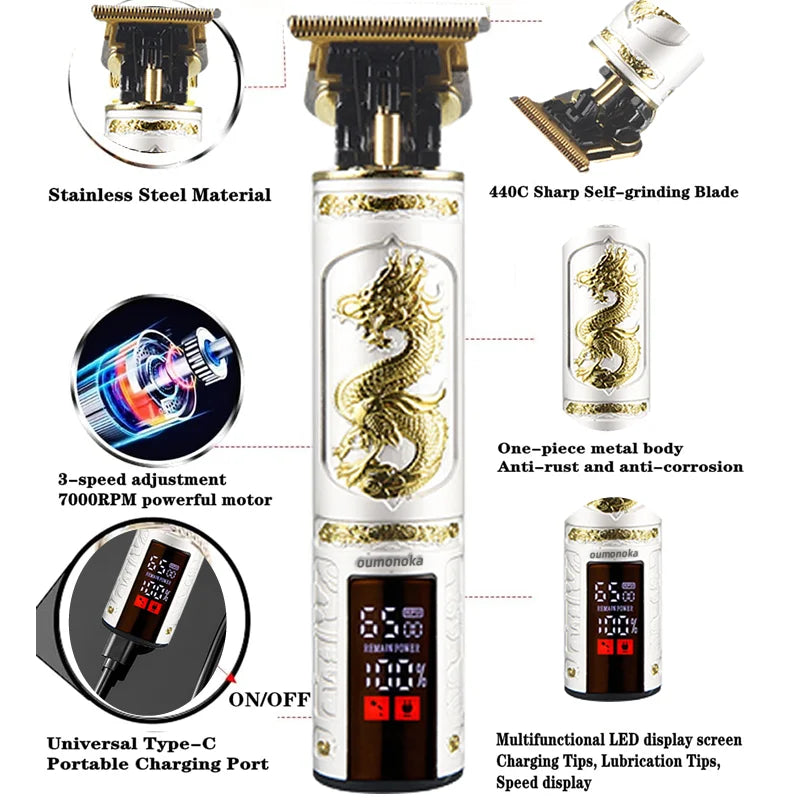 New In Hair Cutting Machine Clipper for Men Barber