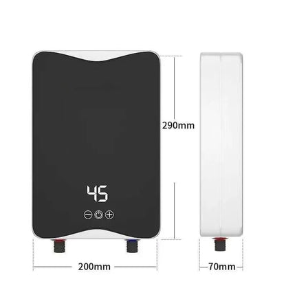 5500W Instant Tankless Electric Hot Water Heater Bathroom Kitchen Instant Heating Tap Demand Water Heater with LCD Display - MyLootWare