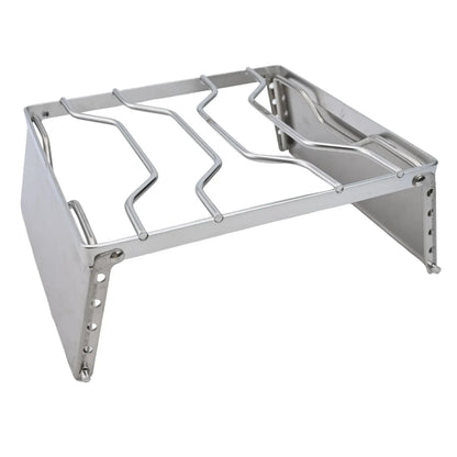 Camping Folding Campfire Grill Practical Camping Folding Campfire Grill Charcoal Bbq Grill Windproof Firewood Stove Accessories - MyLootWare