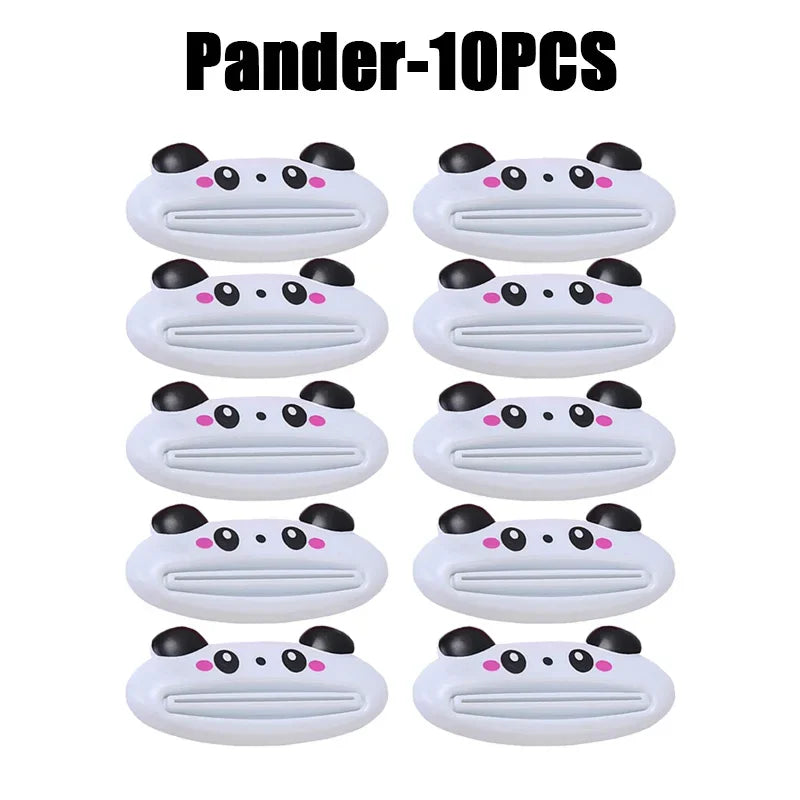 Cartoon Animal Toothpaste Squeezer Easy Use For Children Dispenser Kitchen Gadget Useful Home Tools Bathroom Plastic Tooth Paste - MyLootWare