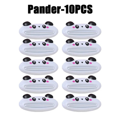 Cartoon Animal Toothpaste Squeezer Easy Use For Children Dispenser Kitchen Gadget Useful Home Tools Bathroom Plastic Tooth Paste - MyLootWare