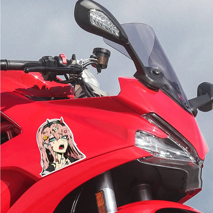 Anime stickers car stickers anime 2D cypunk car motorcycle waterproof reflective stickers - MyLootWare