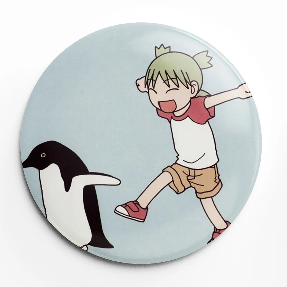 Yotsuba Anime Cartoon Soft Button Lapel Anime Pin