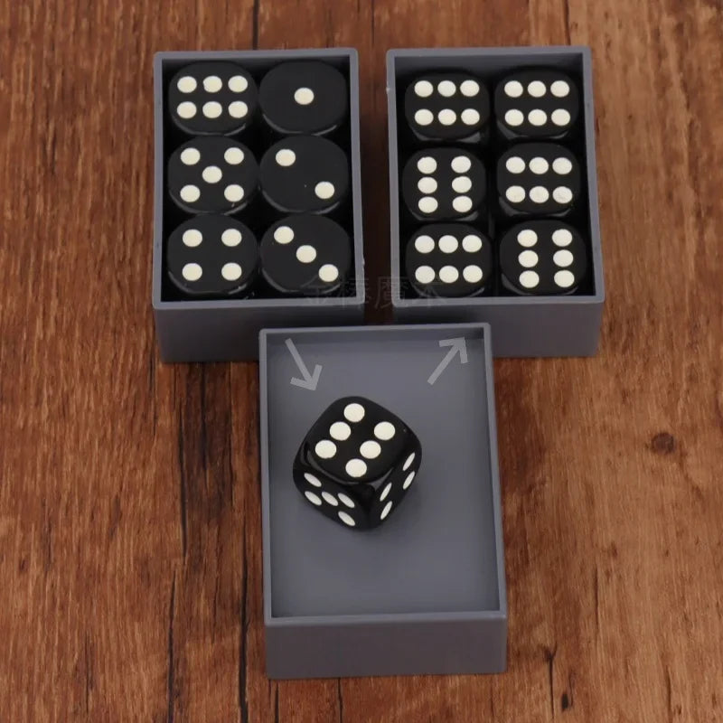 6 Pcs/Box Predict Miracle Dice Turn All Dice Into 6 Magie Toy Magicians Shows Illusion Props Children's Toys Gifts Magic Tricks - MyLootWare