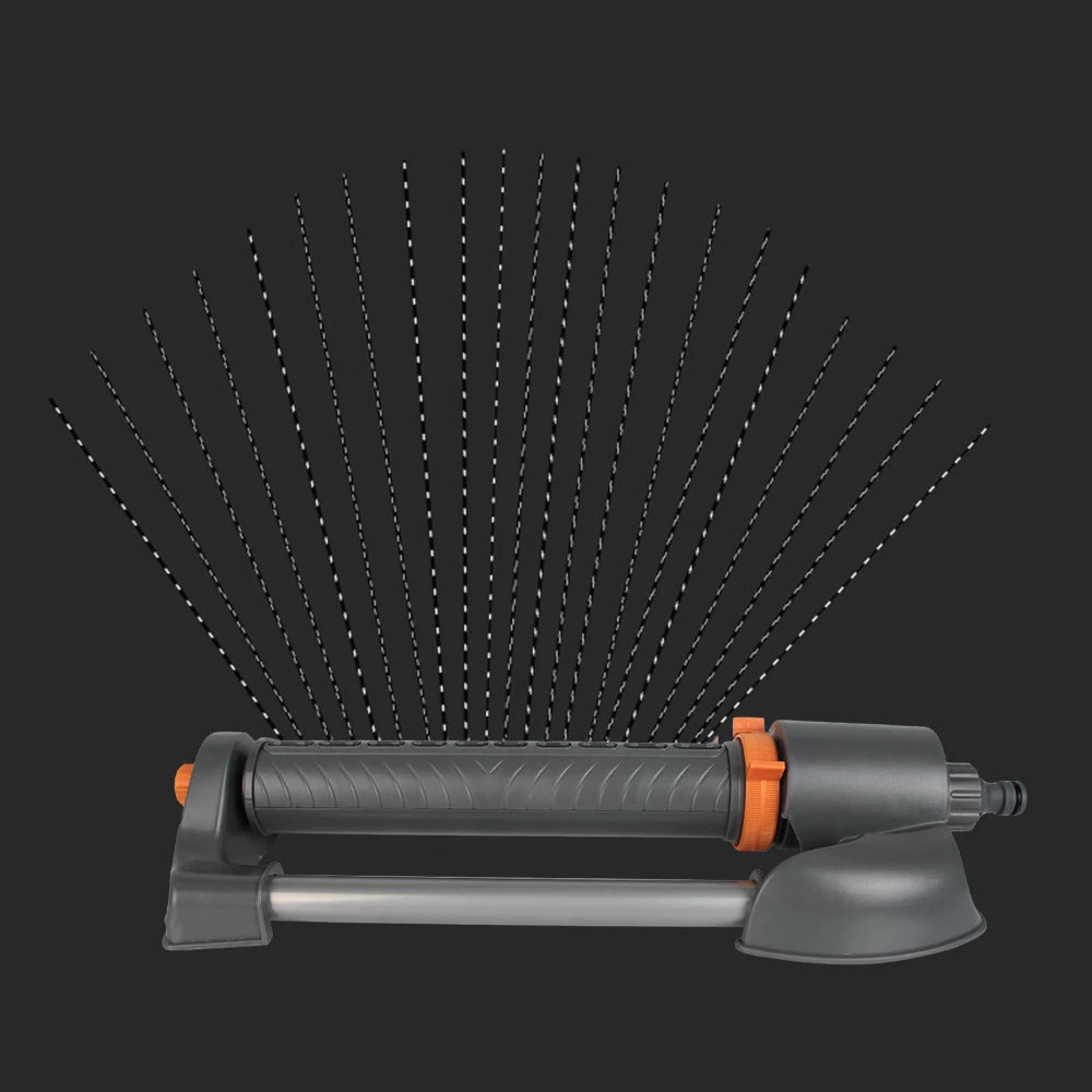 Turbo Oscillating Sprinkler for Garden Lawn Use