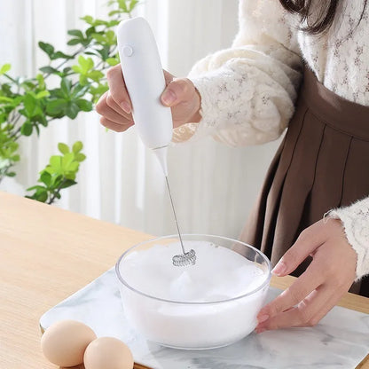 Handheld Battery Egg Beater Mixer for Kitchen