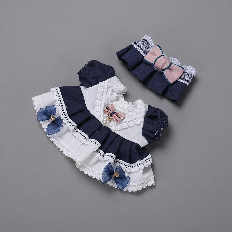 Cute 20cm Cotton Doll Clothes Dresses Children