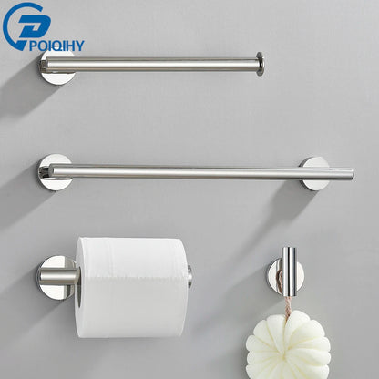 Polished Chrome Toilet Paper Holder Wall Hook