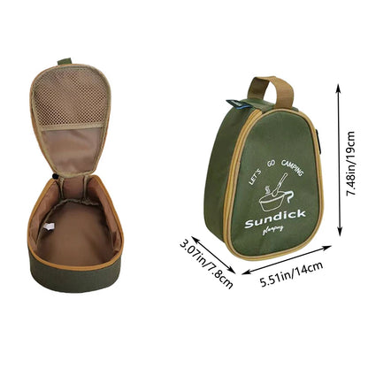 Camping Utensil Storage Bag, Camping Cookware Bag, for Multiple Pockets, Handle Carry, Family Camp, Outdoor, Camping Supplies. - MyLootWare