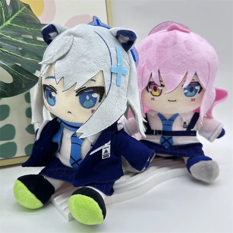 Blue Archive Plush Toy Sunaokami Shiroko Takanashi Hoshino Game Stuffed Doll Cartoon Soft Figurine Gift for Kids Fans Birthday - MyLootWare
