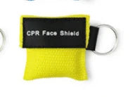 Keychain First Aid Emergency Face Shield CPR Mask