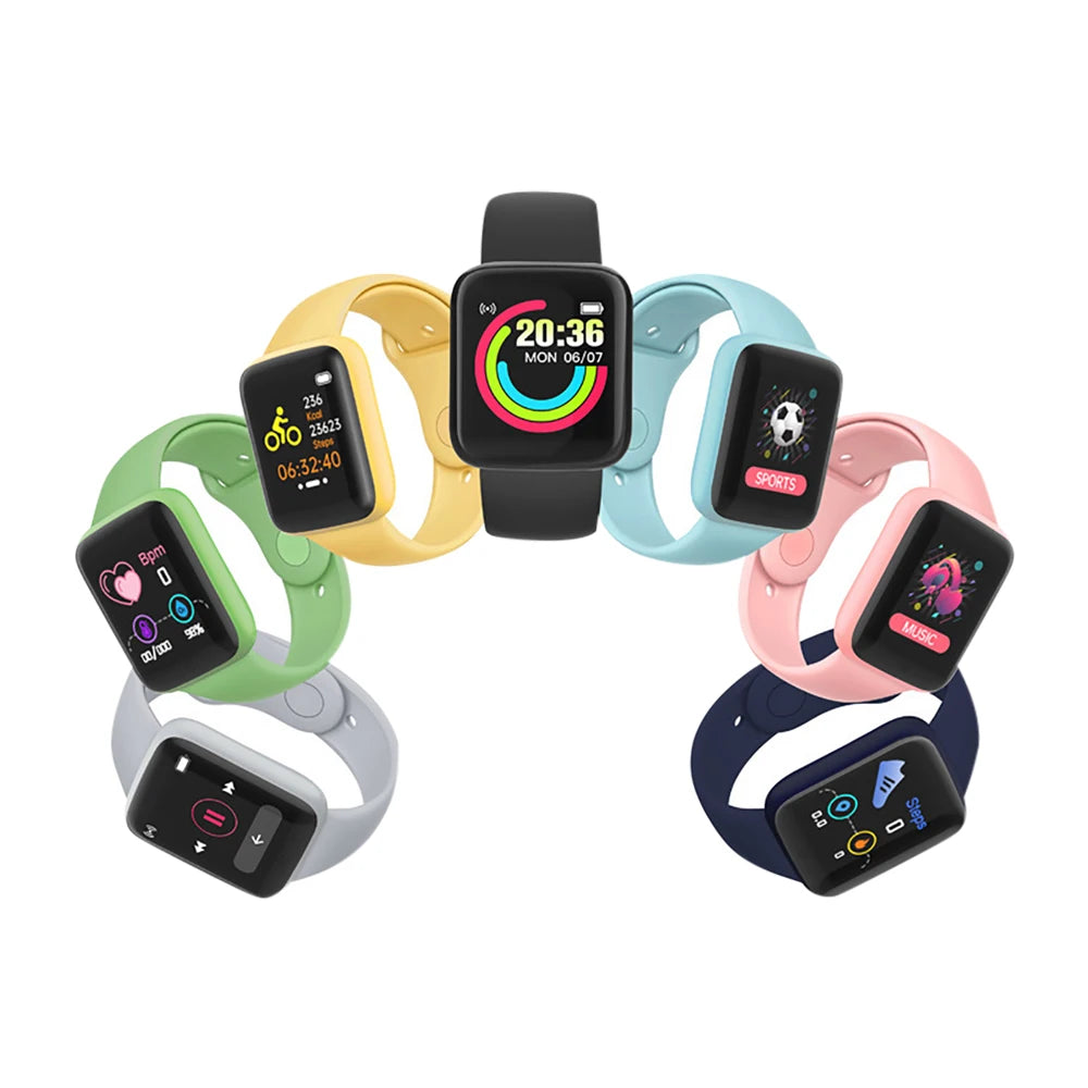 Multifunctional Smartwatch Y68 for Fitness & Music