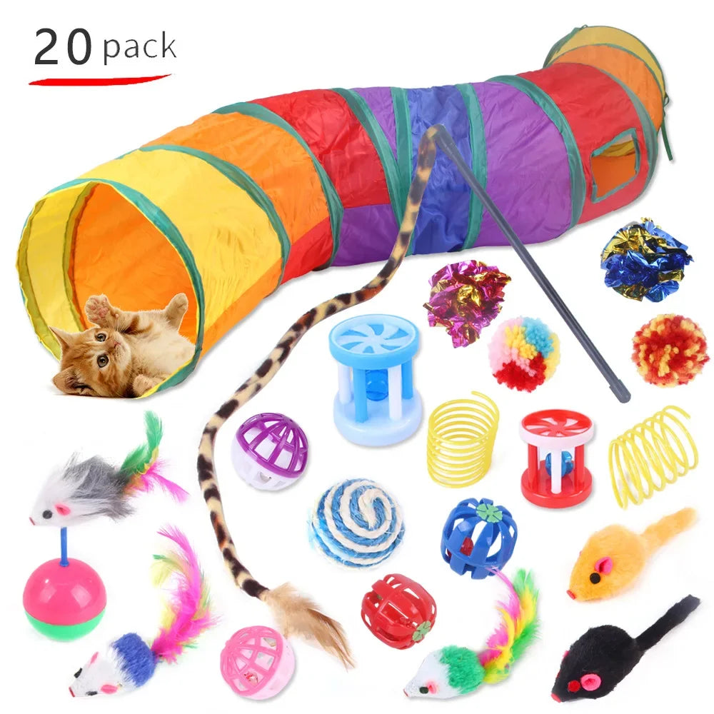 Funny Cat Tent Mouse Supplies Simulation Fish