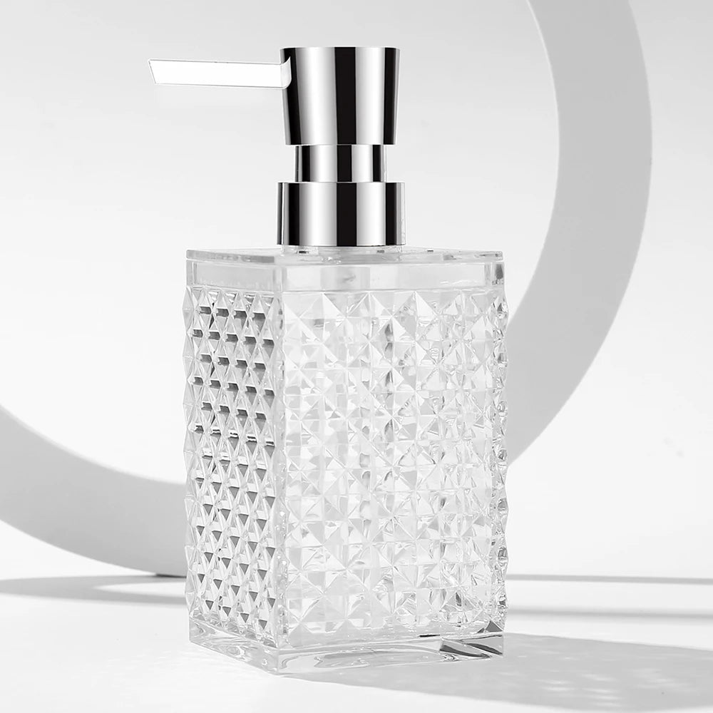 Clear Acrylic Liquid Hand Soap Dispenser（10oz）