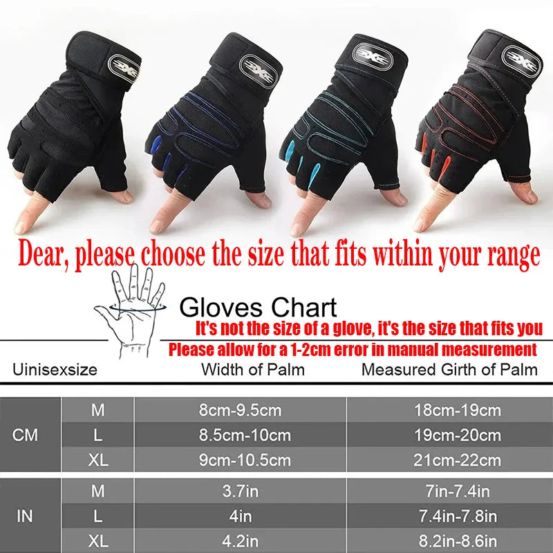Gym Gloves for Men Women Fitness Weight Lifting