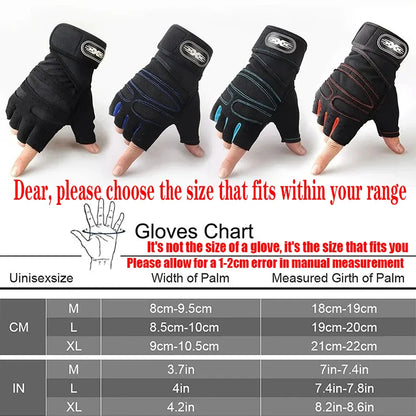 Gym Gloves for Men Women Fitness Weight Lifting