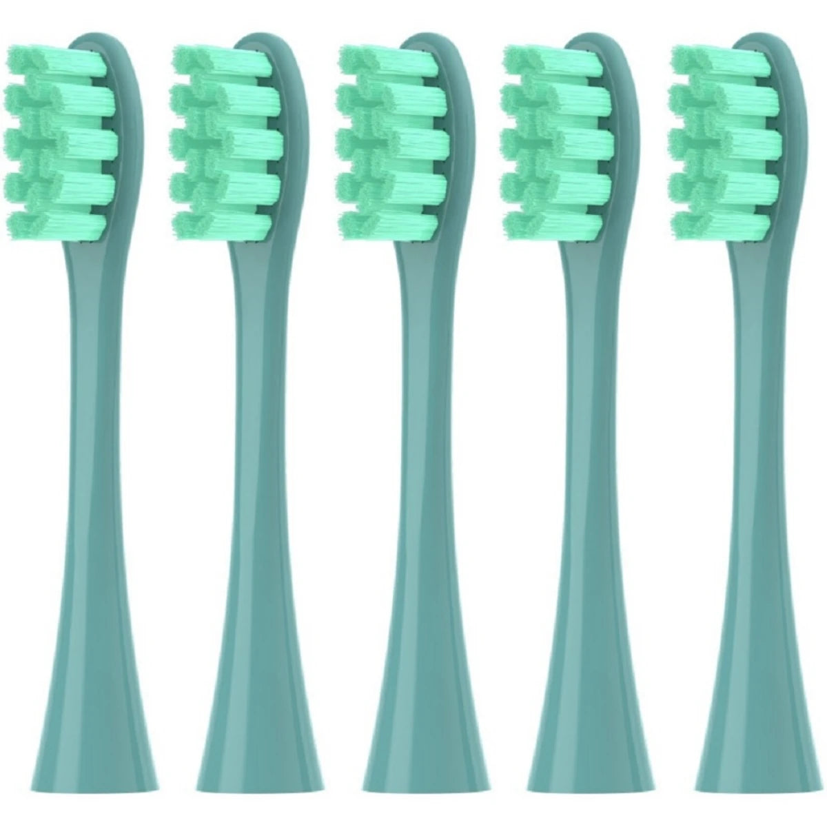 5pcs Replacement Brush Heads Compatible with Oclean Toothbrush Heads for Oclean X Pro Digital, X Lite, X10, X Ultra, Air2, F1 - MyLootWare