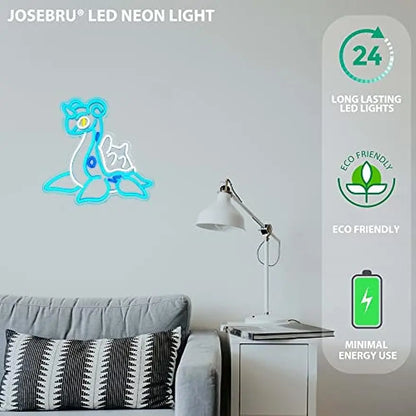 Anime Dragon Neon Sign Janpanese Neon Light for Game Room Bedroom Wall Decor Best Gifts for Anime Lovers USB Powered Anime Light - MyLootWare