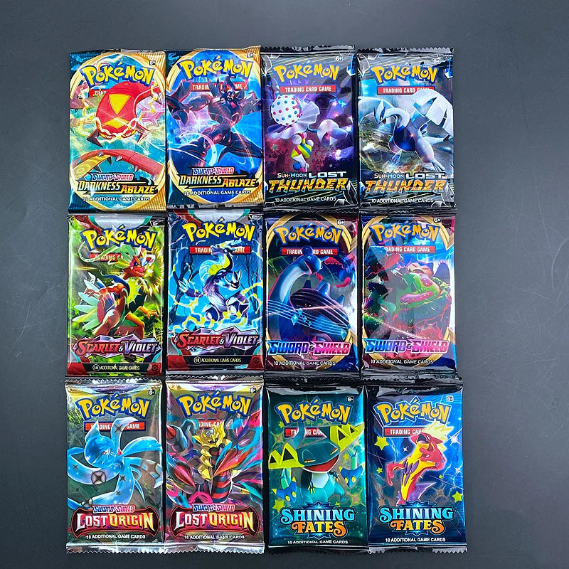 20pcs English Pokemon Card TCG:Evolutions Booster Box Trading Game Collection Children Toys - MyLootWare