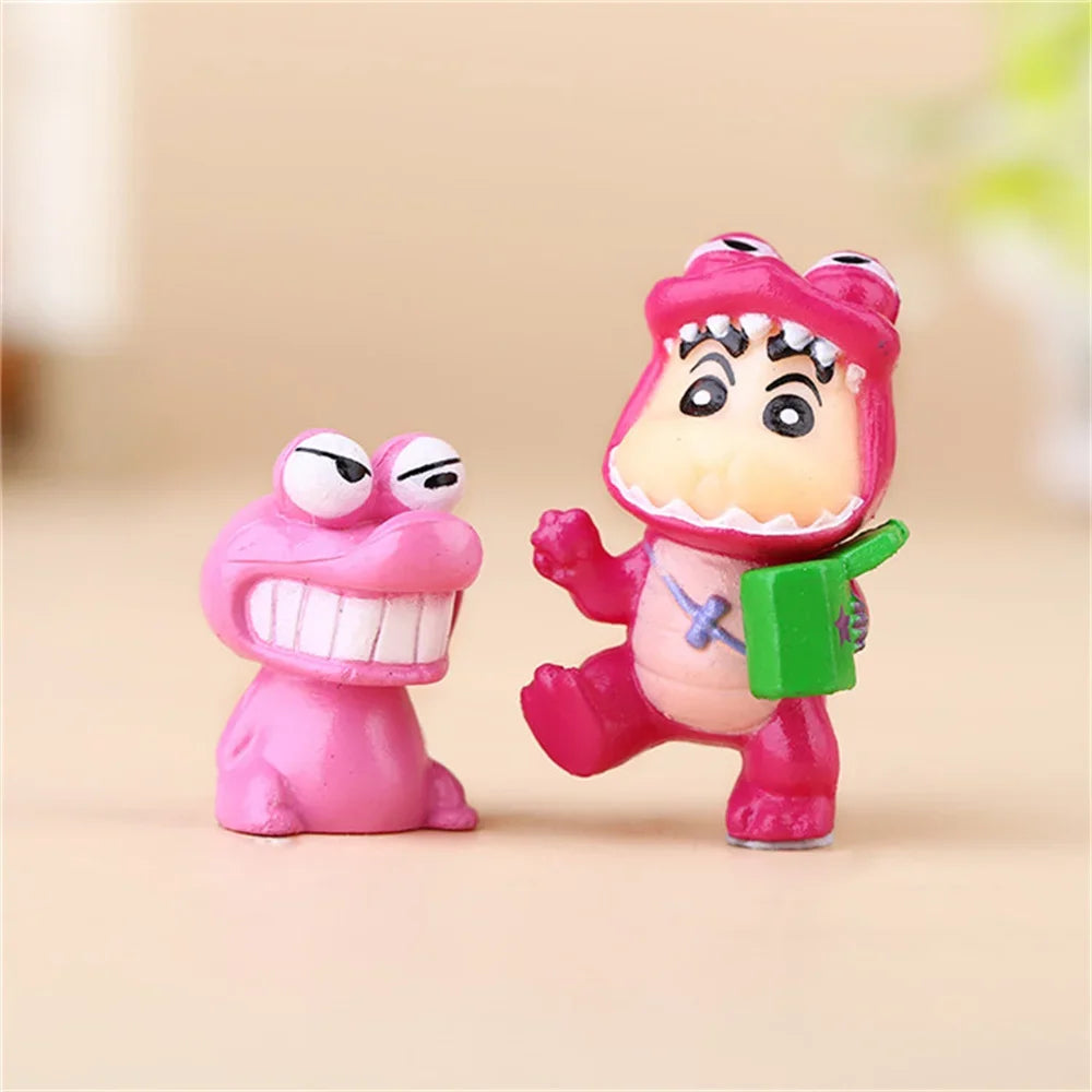Crayon Shin-chan Saiyan Mini Anime Figures Set