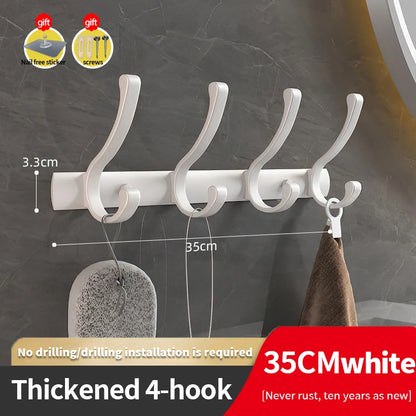 YUNJIEYA Black/White/Gun Grey Door hooks Clothes