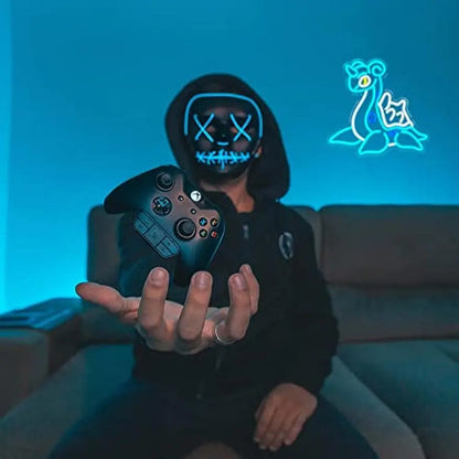 Anime Dragon Neon Sign Janpanese Neon Light for Game Room Bedroom Wall Decor Best Gifts for Anime Lovers USB Powered Anime Light - MyLootWare