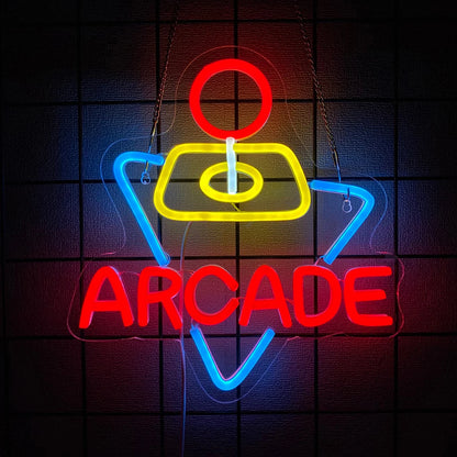 Gaming Neon Sign, Game On Neon Sign for Game Room