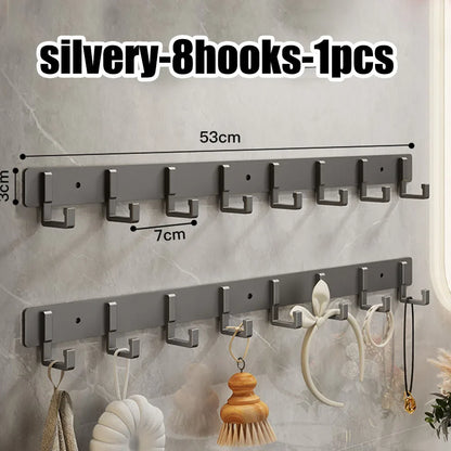 Hook strong adhesive wall mounted towel bathroom