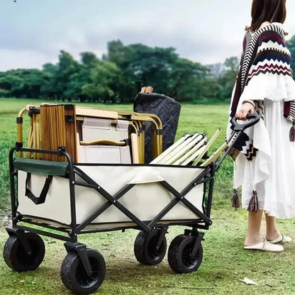 Foldable Outdoor Cart for Campervan Picnic Outdoor